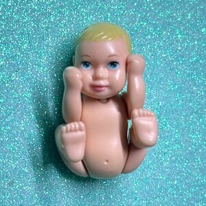 Mattel Barbie Happy Family Pregnant Midge Baby Newborn Doll Replacement Vintage